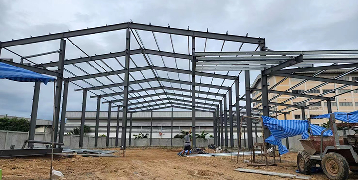 Thailand Steel Structure Warehouse 40mx20mx8m